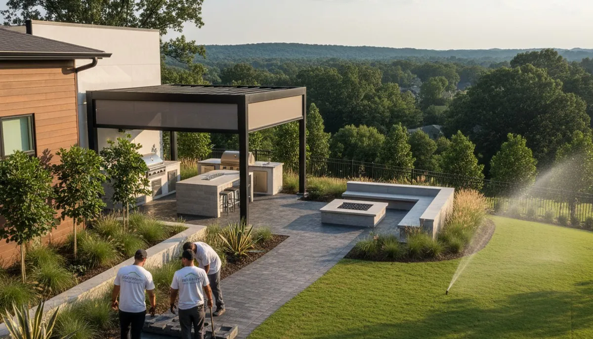 Atlanta, GA landscaping services for lawn care, yard maintenance, and landscape design
