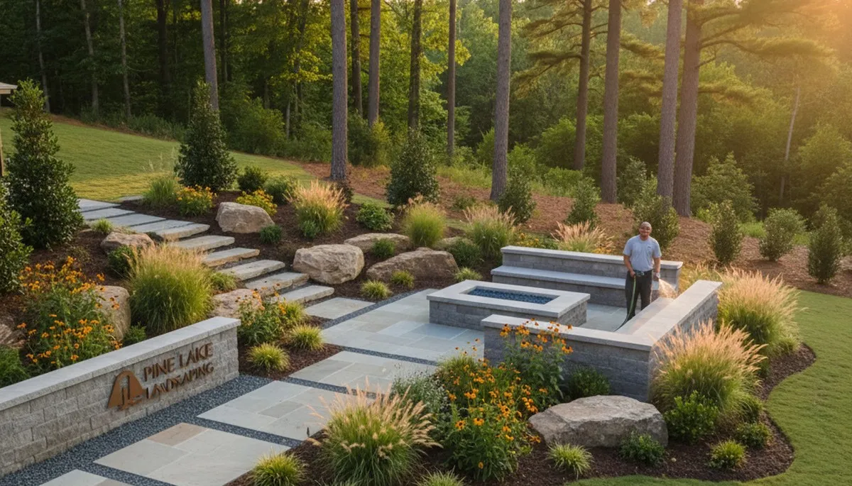 Atlanta, GA landscaping services for lawn care, garden design, and property maintenance