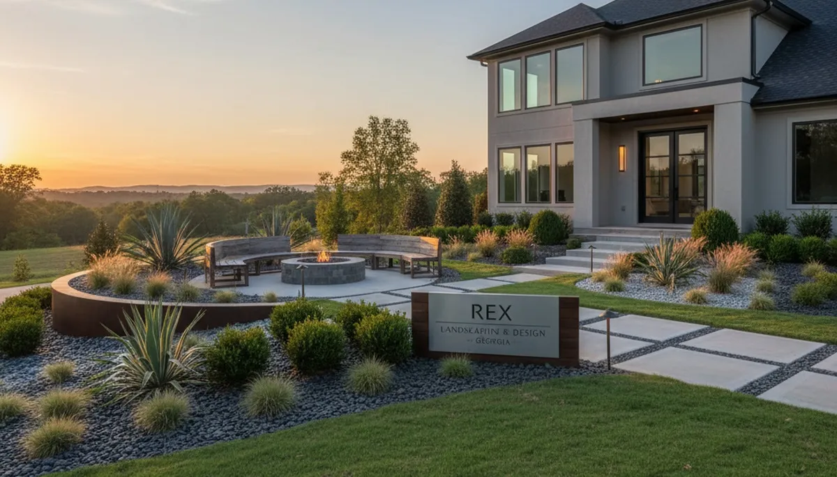 Landscape service in Atlanta, GA for lawn care and yard maintenance