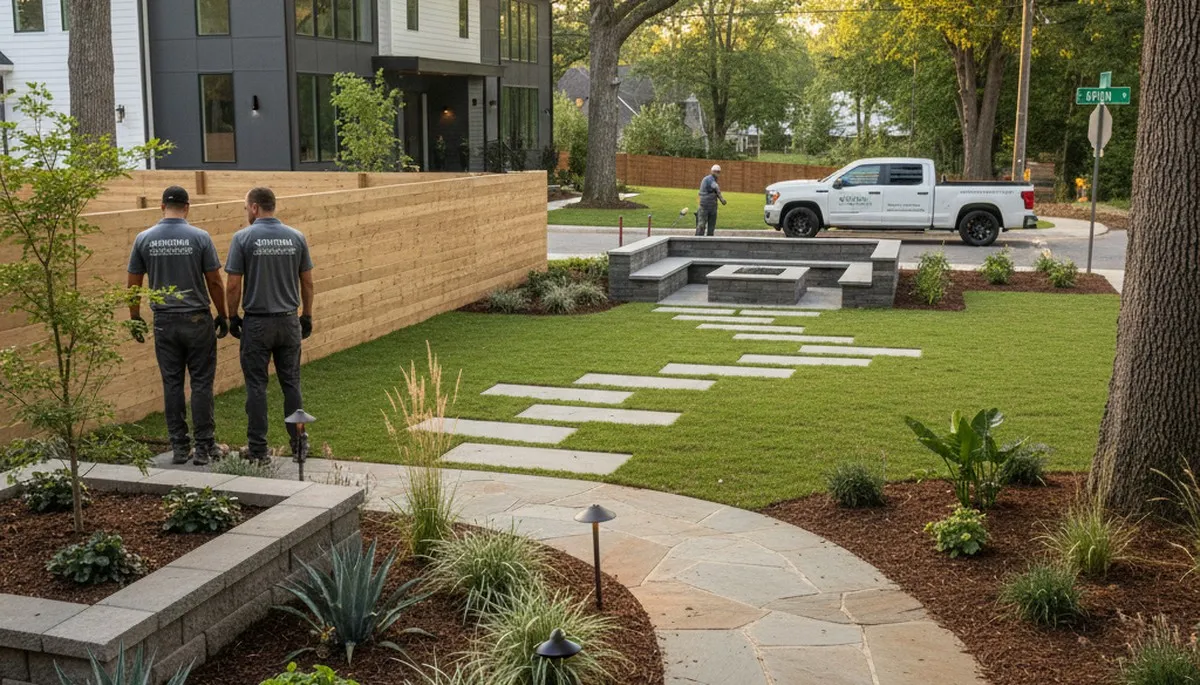Atlanta, GA landscaping services for residential lawn care and professional yard maintenance