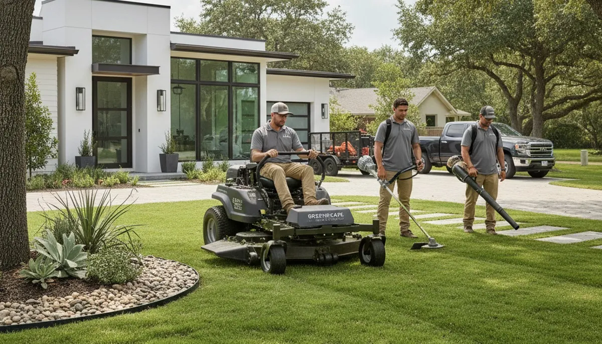Professional lawn care and landscaping service in Atlanta, GA by Chop Chop Landscaping